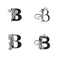 creatieve letter b logo sjabloon vector pictogram ontwerp