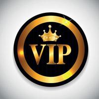 VIP-ledenkaart vectorillustratie