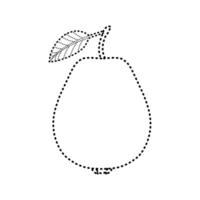 traceren guava illustratie vector