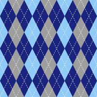 argyle vector patroon. argyle patroon. grijs en blauw argyle patroon. naadloos meetkundig patroon voor kleding, omhulsel papier, achtergrond, achtergrond, geschenk kaart, trui.