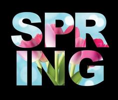 hallo lente banner groeten ontwerp achtergrond met kleurrijke bloem elementen. vector illustratie