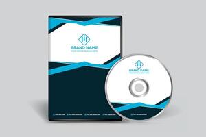 DVD Hoes ontwerp sjabloon mockup vector