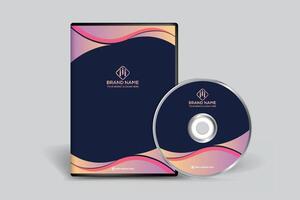 helling DVD Hoes sjabloon ontwerp vector