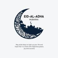 eid al adha poster ontwerp vrij downloaden vector