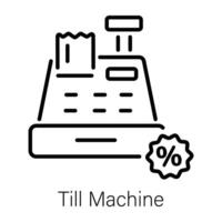 modieus tot machine vector