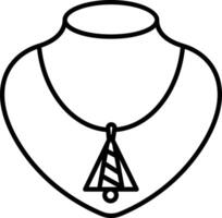 ketting schets illustratie vector