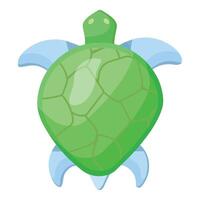 tekenfilm zee schildpad illustratie vector