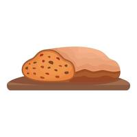 tekenfilm geheel tarwe brood brood illustratie vector