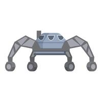 futuristische robot spin concept illustratie vector