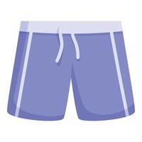 paar- van gewoontjes blauw shorts clip art vector