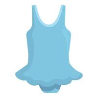 blauw tank top illustratie vector