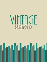 retro vintage achtergrond sjabloon vectorillustratie vector