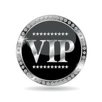 VIP-leden label vectorillustratie vector