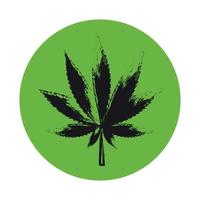 abstracte cannabis achtergrond vectorillustratie vector