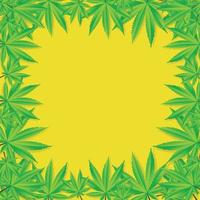 abstracte cannabis achtergrond vectorillustratie vector