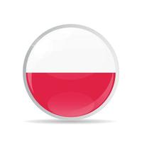 ronde vlag pictogram vectorillustratie vector