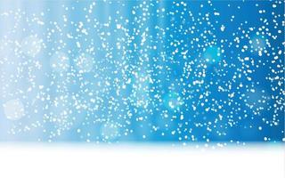 abstract winter sneeuw blauwe achtergrond vectorillustratie vector