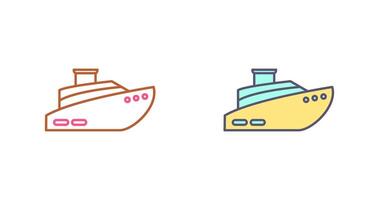 schip pictogram ontwerp vector