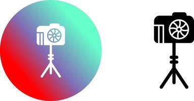 uniek camera staan icoon ontwerp vector