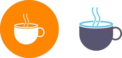 heet koffie icoon ontwerp vector