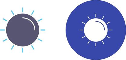 zon pictogram ontwerp vector