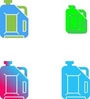 jerrycan icoon ontwerp vector