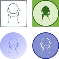 oude stoel icoon ontwerp vector