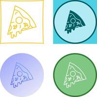 pizza pictogram ontwerp vector