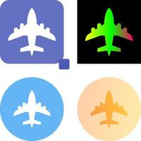 vliegtuig icoon ontwerp vector
