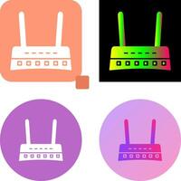 router icoon ontwerp vector