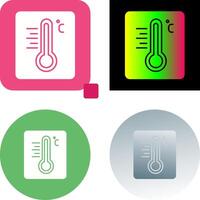 thermometer pictogram ontwerp vector