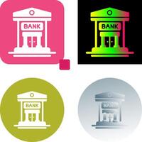 ontwerp bankpictogram vector