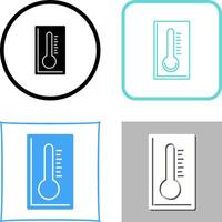 thermometer pictogram ontwerp vector