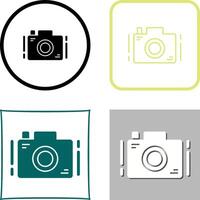 ontwerp camerapictogram vector