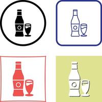 beer icoon ontwerp vector