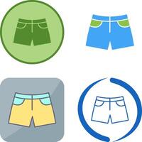 shorts icoon ontwerp vector