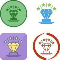 diamant pictogram ontwerp vector