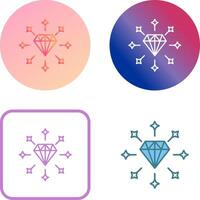 diamant pictogram ontwerp vector