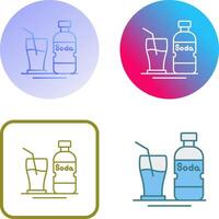 Frisdrank icoon ontwerp vector