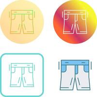 shorts icoon ontwerp vector