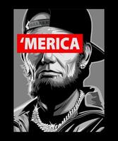 merica wijnoogst illustratie vector