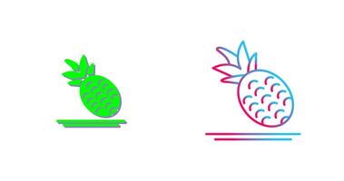 ananas pictogram ontwerp vector