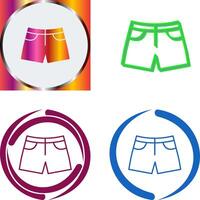 shorts icoon ontwerp vector