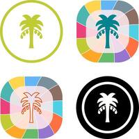 kokosnoot bomen icoon ontwerp vector