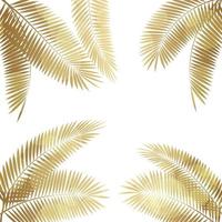 palmblad vectorillustratie vector