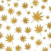 abstracte cannabis naadloze patroon achtergrond vectorillustratie vector