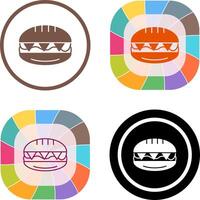 sandwich pictogram ontwerp vector