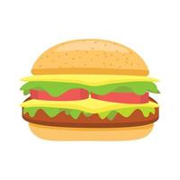 fastfood-hamburger vector