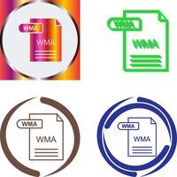 wma icoon ontwerp vector