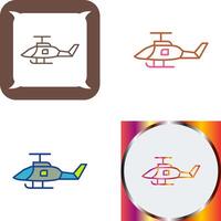 leger helikopter icoon ontwerp vector